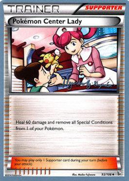 Pokemon Center Lady (93/106) (Primal Groudon - Alejandro Ng-Guzman) [World Championships 2015] | North Game Den