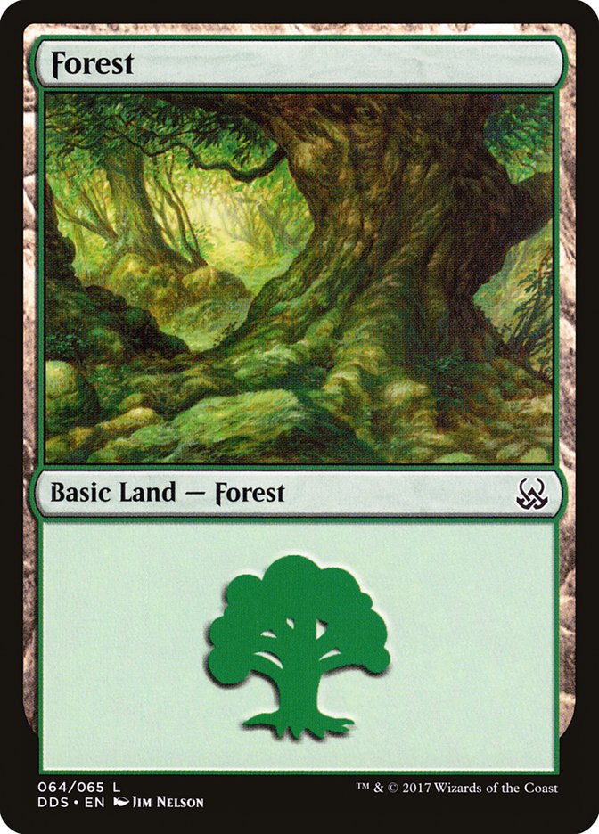 Forest (64) [Duel Decks: Mind vs. Might] | North Game Den