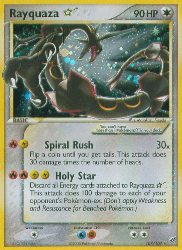 Rayquaza Star (107/107) [EX: Deoxys] | North Game Den