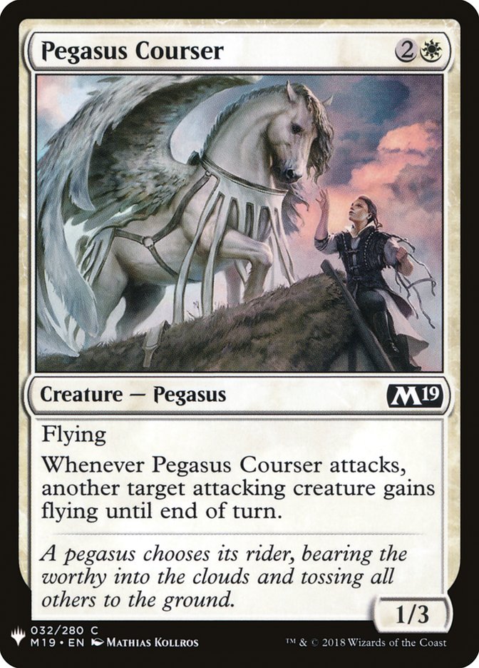 Pegasus Courser [Mystery Booster] | North Game Den