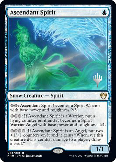 Ascendant Spirit [Kaldheim Promo Pack] | North Game Den