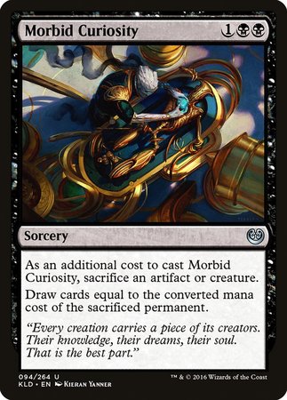 Morbid Curiosity [Kaladesh] | North Game Den