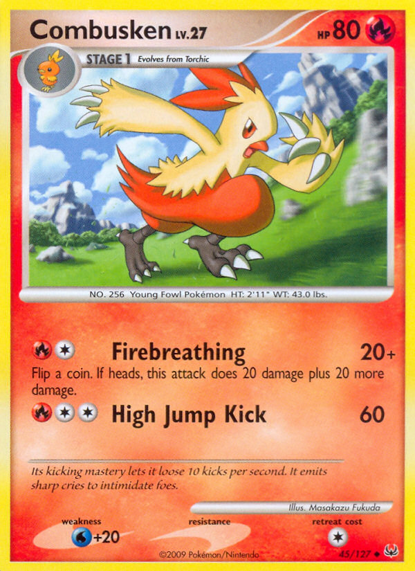 Combusken (45/127) [Platinum: Base Set] | North Game Den