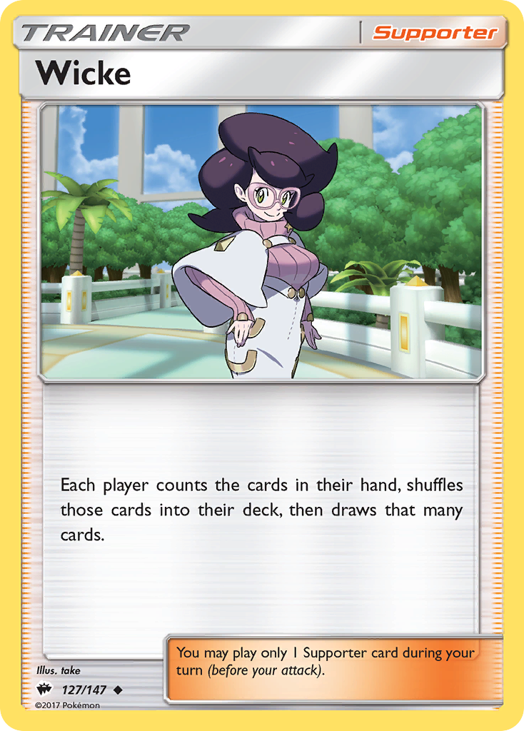 Wicke (127/147) [Sun & Moon: Burning Shadows] | North Game Den