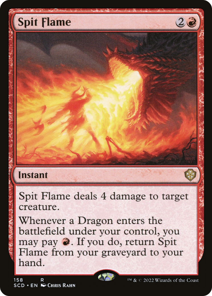 Spit Flame [Starter Commander Decks] | North Game Den