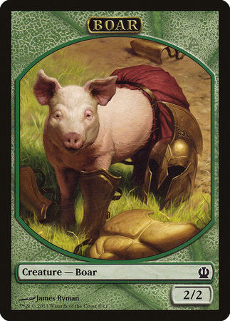 Boar Token [Theros Tokens] | North Game Den