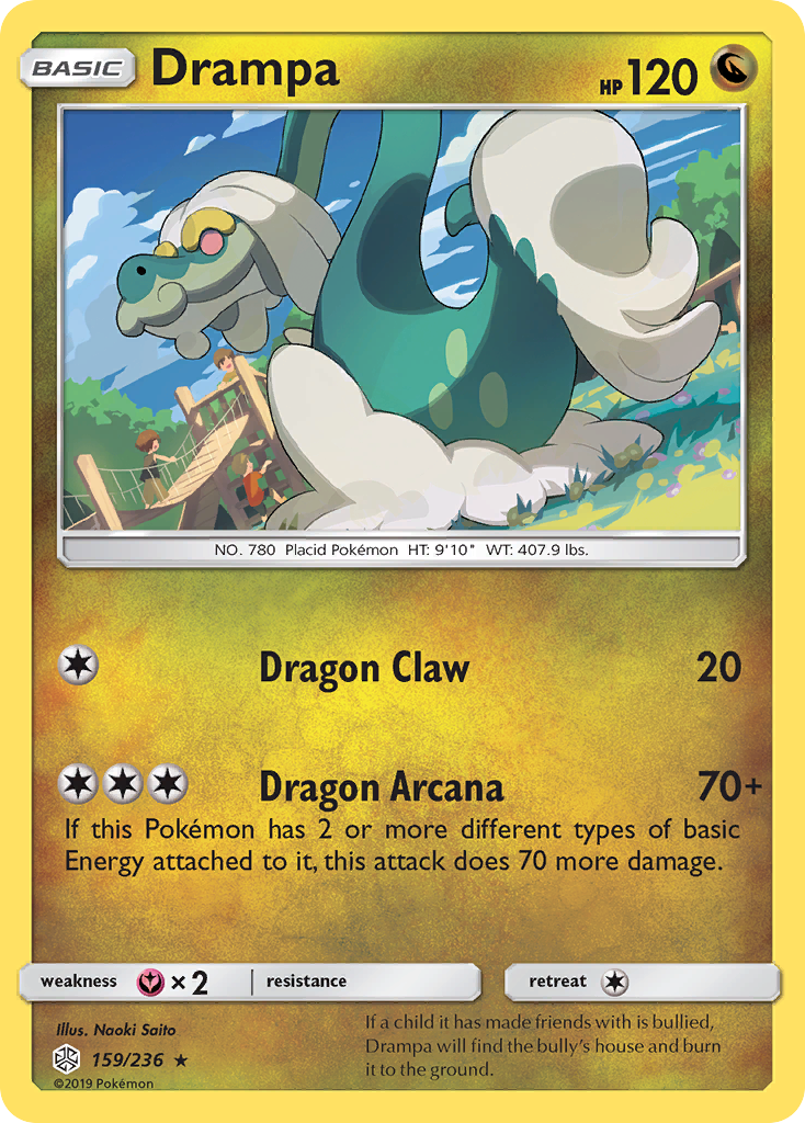 Drampa (159/236) [Sun & Moon: Cosmic Eclipse] | North Game Den