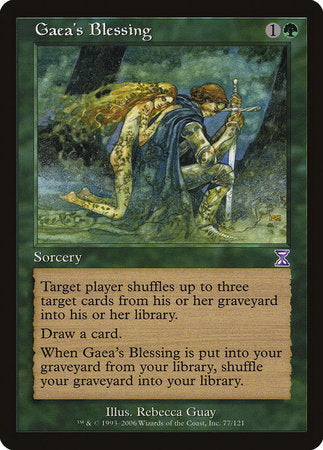 Gaea's Blessing [Time Spiral Timeshifted] | North Game Den