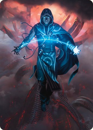 Jace, the Perfected Mind Art Card [Phyrexia: All Will Be One Art Series] | North Game Den