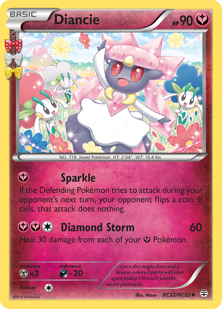 Diancie (RC22/RC32) [XY: Generations] | North Game Den