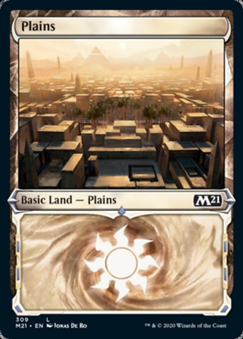 Plains (Showcase) [Core Set 2021] | North Game Den