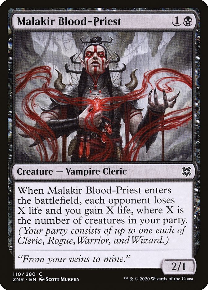 Malakir Blood-Priest [Zendikar Rising] | North Game Den