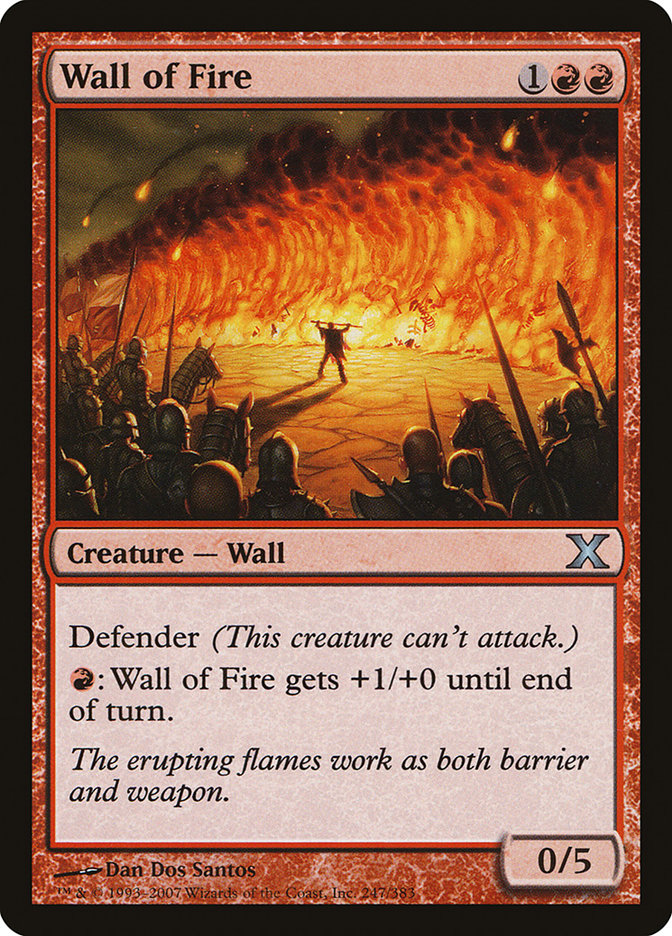 Wall of Fire [Tenth Edition] | North Game Den