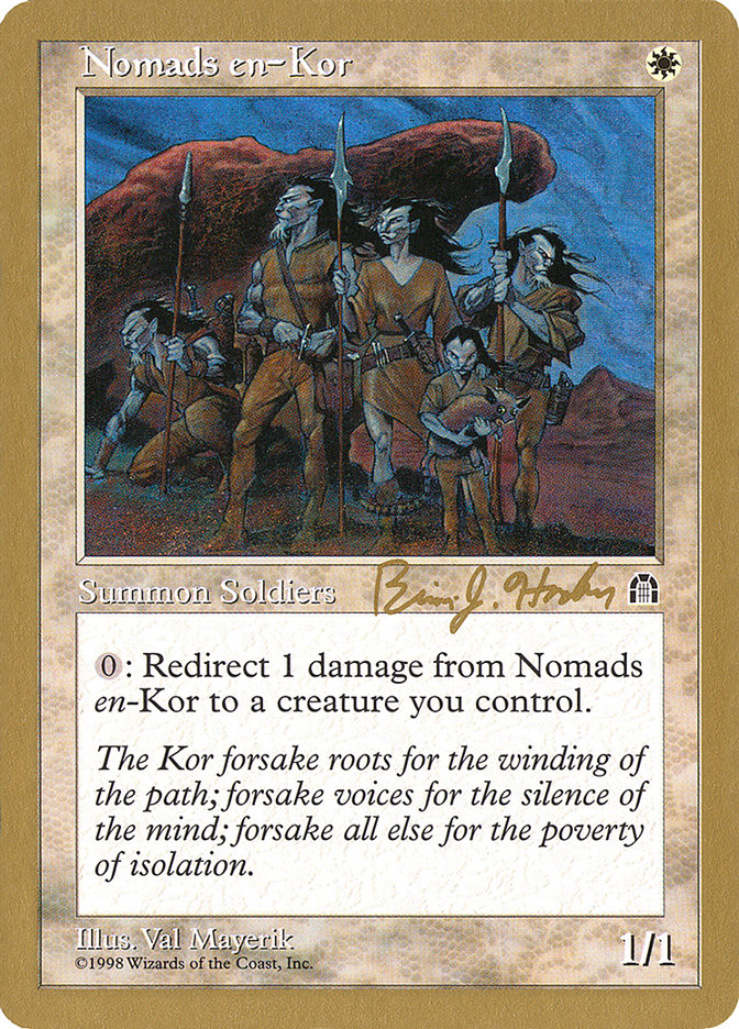Nomads en-Kor (Brian Hacker) [World Championship Decks 1998] | North Game Den