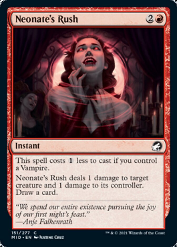 Neonate's Rush [Innistrad: Midnight Hunt] | North Game Den