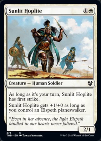 Sunlit Hoplite [Theros Beyond Death] | North Game Den