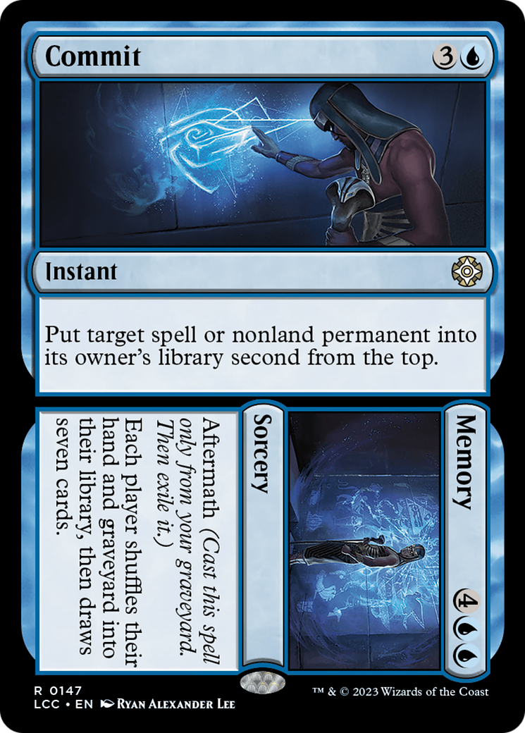 Commit // Memory [The Lost Caverns of Ixalan Commander] | North Game Den