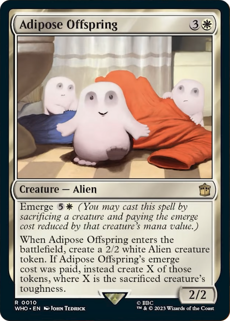 Adipose Offspring [Doctor Who] | North Game Den