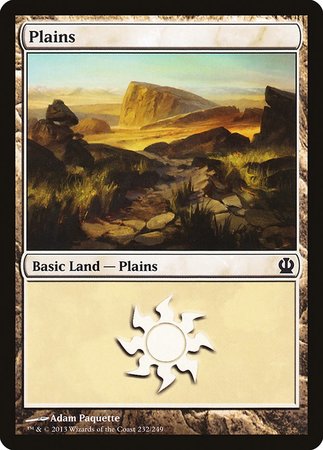 Plains (232) [Theros] | North Game Den