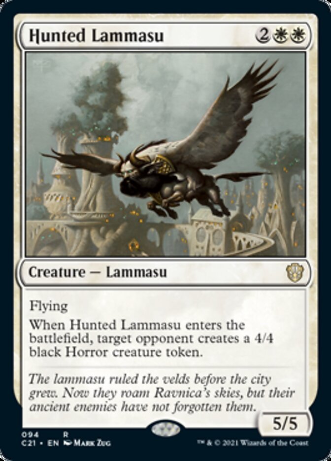 Hunted Lammasu [Commander 2021] | North Game Den