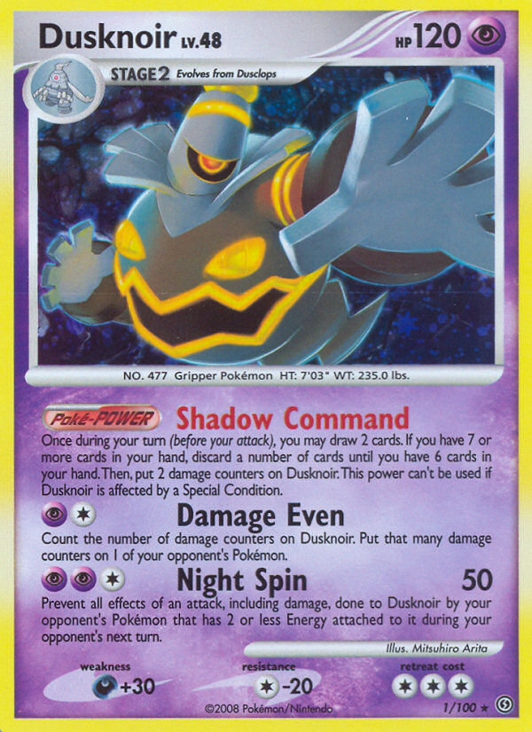 Dusknoir (1/100) [Diamond & Pearl: Stormfront] | North Game Den