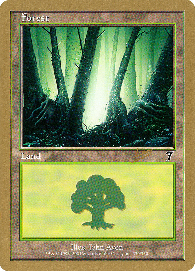 Forest (rl330) (Raphael Levy) [World Championship Decks 2002] | North Game Den