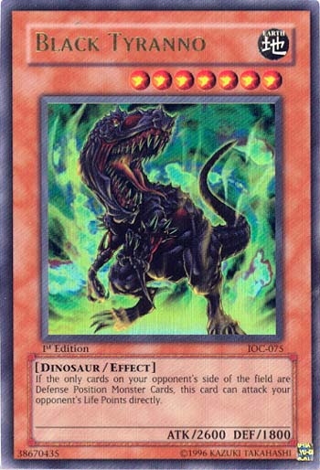 Black Tyranno [IOC-075] Ultra Rare | North Game Den