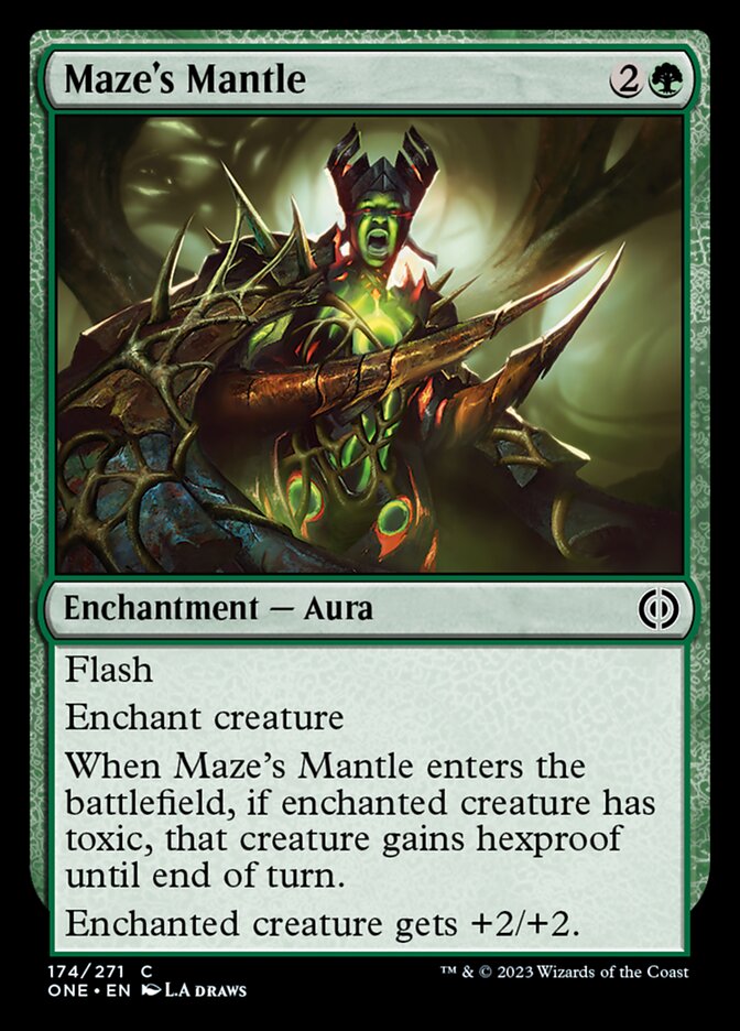 Maze's Mantle [Phyrexia: All Will Be One] | North Game Den