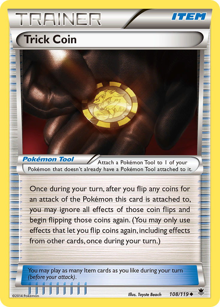 Trick Coin (108/119) [XY: Phantom Forces] | North Game Den