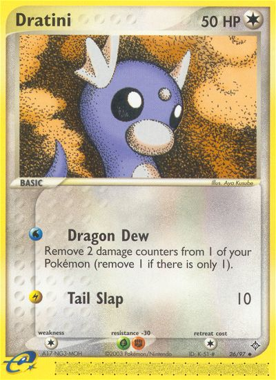 Dratini (26/97) [EX: Dragon] | North Game Den