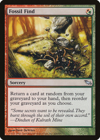 Fossil Find [Shadowmoor] | North Game Den