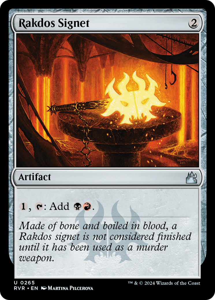 Rakdos Signet [Ravnica Remastered] | North Game Den