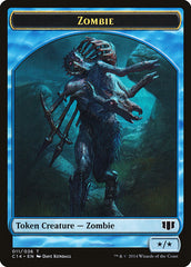 Ape // Zombie (011/036) Double-sided Token [Commander 2014 Tokens] | North Game Den