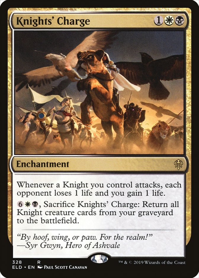 Knights' Charge [Throne of Eldraine] | North Game Den