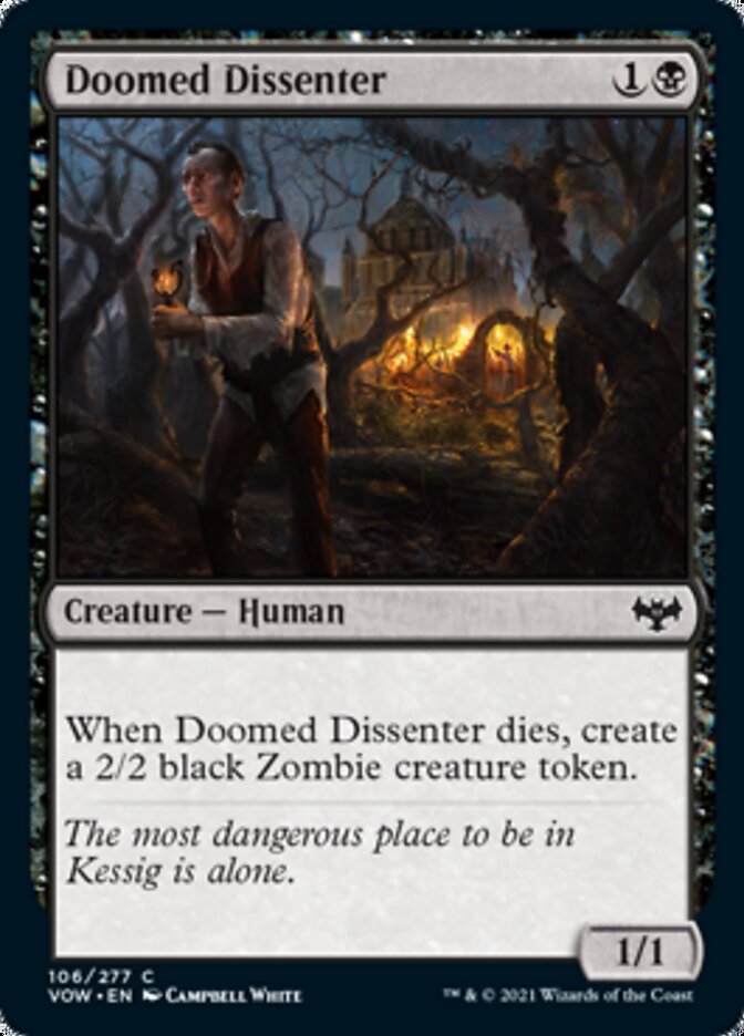 Doomed Dissenter [Innistrad: Crimson Vow] | North Game Den