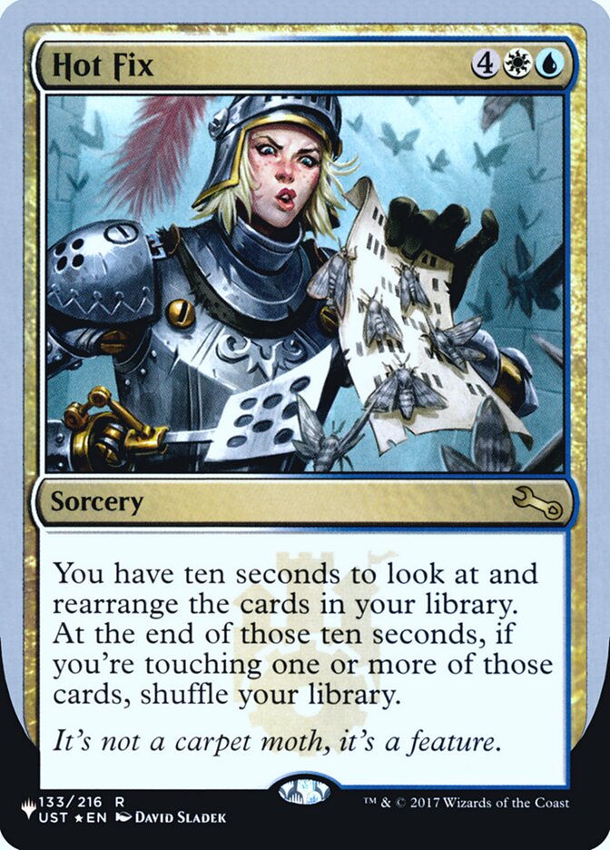 Hot Fix (Unfinity Foil Edition) [The List] | North Game Den