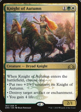 Knight of Autumn [Guilds of Ravnica] | North Game Den