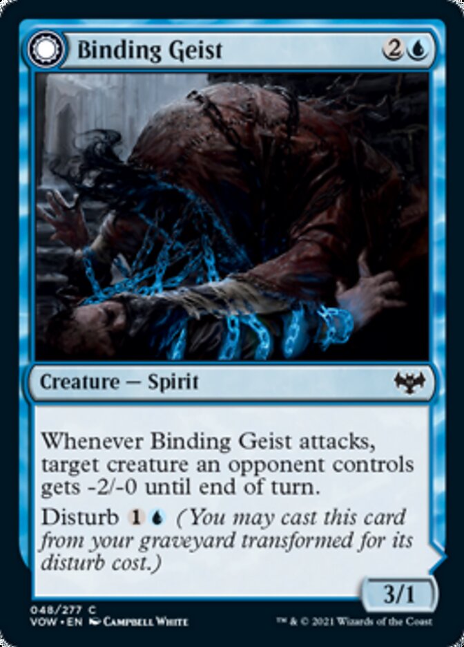 Binding Geist // Spectral Binding [Innistrad: Crimson Vow] | North Game Den