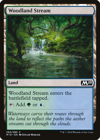 Woodland Stream [Core Set 2019] | North Game Den