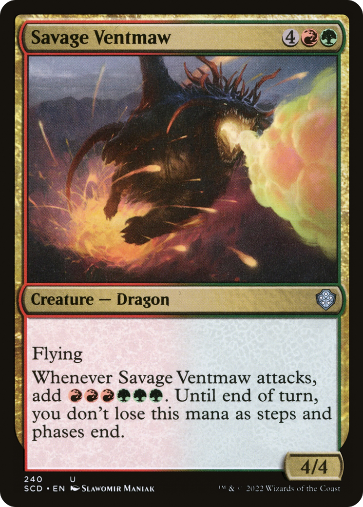 Savage Ventmaw [Starter Commander Decks] | North Game Den