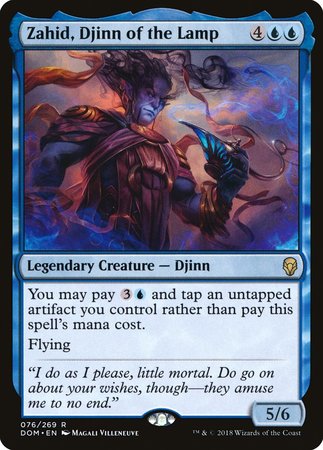 Zahid, Djinn of the Lamp [Dominaria] | North Game Den