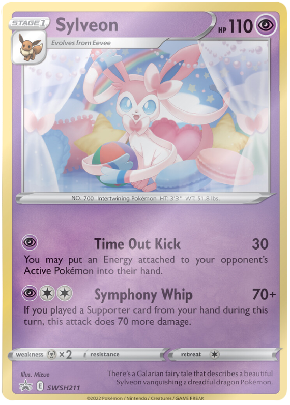 Sylveon (SWSH211) [Sword & Shield: Black Star Promos] | North Game Den