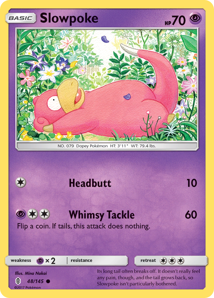 Slowpoke (48/145) [Sun & Moon: Guardians Rising] | North Game Den
