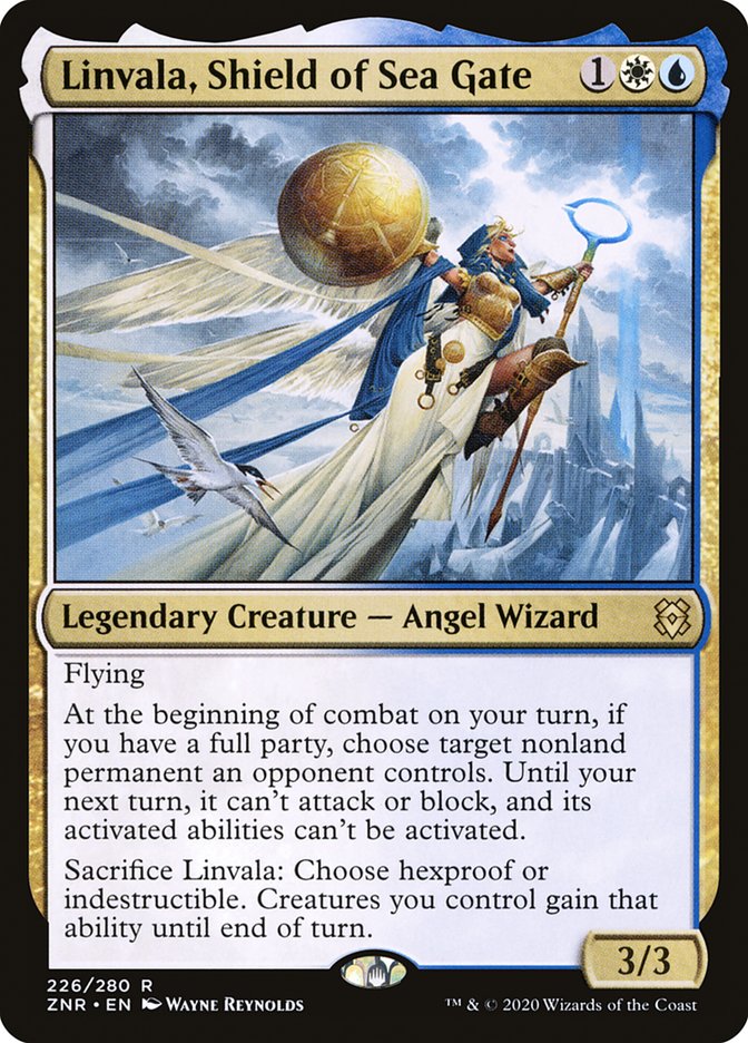 Linvala, Shield of Sea Gate [Zendikar Rising] | North Game Den