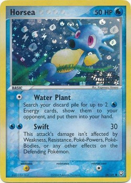 Horsea (58/109) (Stamped) [EX: Team Rocket Returns] | North Game Den