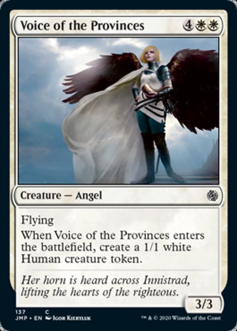 Voice of the Provinces [Jumpstart] | North Game Den