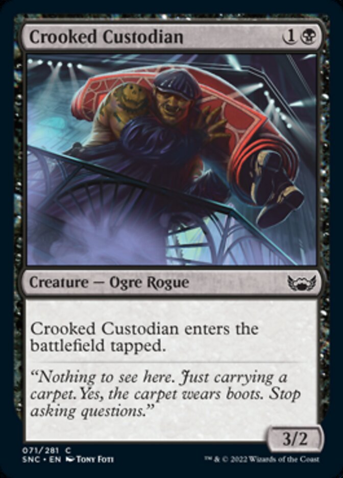 Crooked Custodian [Streets of New Capenna] | North Game Den