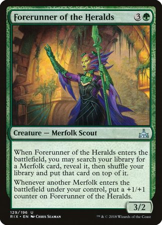 Forerunner of the Heralds [Rivals of Ixalan] | North Game Den
