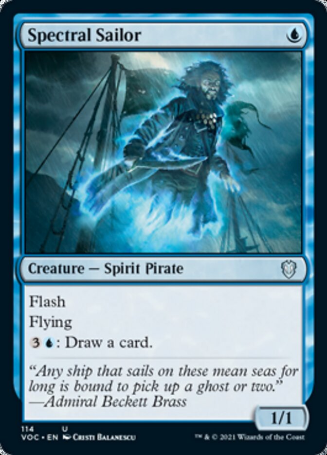 Spectral Sailor [Innistrad: Crimson Vow Commander] | North Game Den