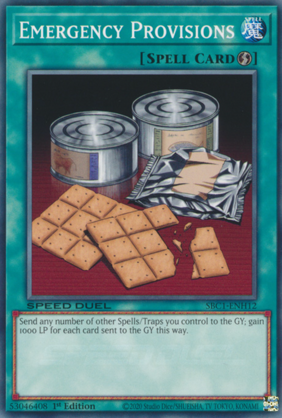 Emergency Provisions [SBC1-ENH12] Common | North Game Den
